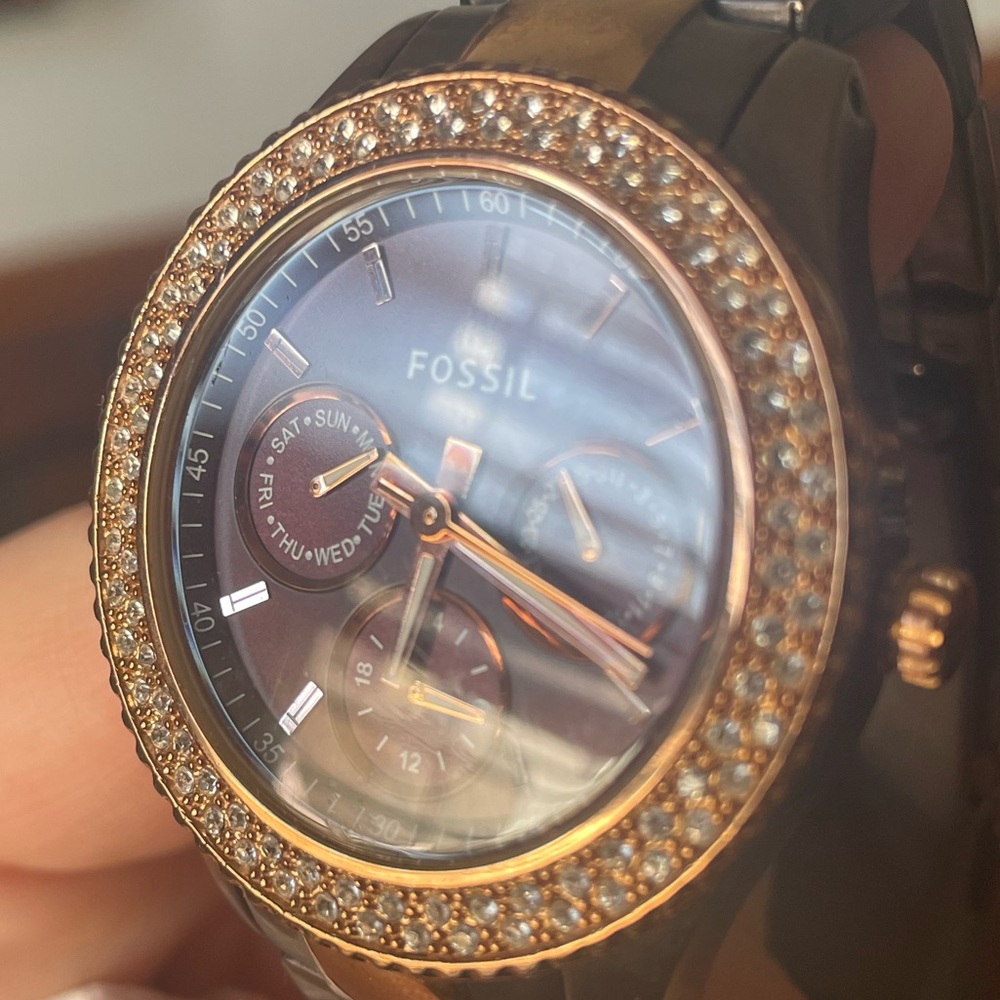 Fossil Stella Multi Function Crystal Accent Quart… - image 5